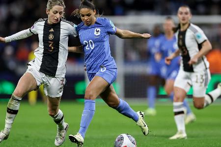 Gut 3,2 Millionen sahen Niederlage der DFB-Frauen Gut 3,2 Millionen sahen Niederlage der DFB-Frauen