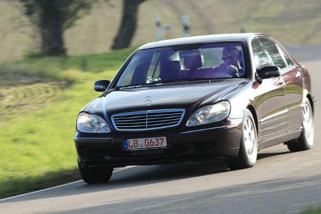 Youngtimer-Fahrbericht-Mercedes-S-500-Front