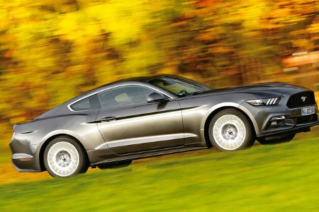 Ford Mustang 2.3 Ecoboost Fastback, Seitenansicht