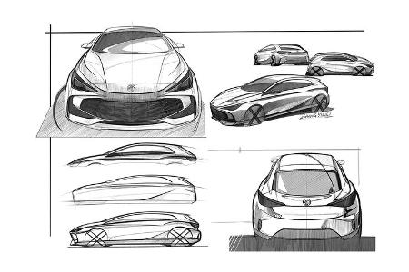 MG3 Teaser Designskizzen
