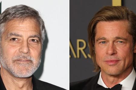 Brad Pitt und George Clooney machen wieder gemeinsame Sache Brad Pitt und George Clooney machen wieder gemeinsame Sache
