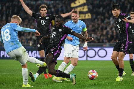 Champions League: Upamecano ein Spiel gesperrt Champions League: Upamecano ein Spiel gesperrt
