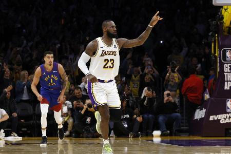 James erreicht NBA-Meilenstein von 40.000 Punkten James erreicht NBA-Meilenstein von 40.000 Punkten
