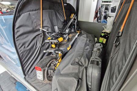 Allrad E-Scooter - Transport