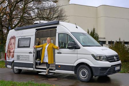 Reisemobil, VW-Crafter, Mobiler Haarsalon, Peggy Haase Reisemobil, VW-Crafter, Mobiler Haarsalon, Peggy Haase