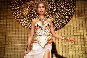 Sylvie Meis verwandelt sich in eine Göttin