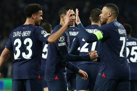 Erneut dank Mbappe: PSG souverän im Viertelfinale Erneut dank Mbappe: PSG souverän im Viertelfinale