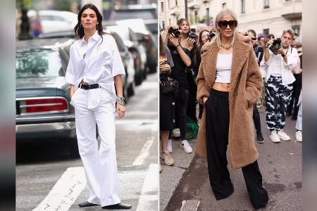 Stylischer Komfort: Hosen mit weitem Bein sind besser als Joggers Stylischer Komfort: Hosen mit weitem Bein sind besser als Joggers