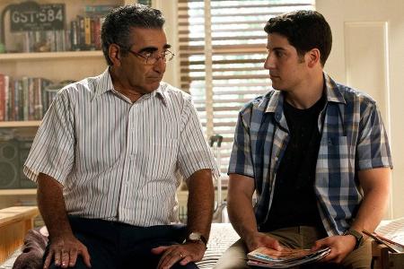 Eugene Levy und Jason Biggs feiern Eugene Levy und Jason Biggs feiern
