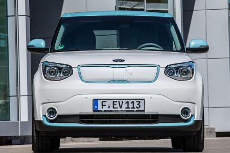 Kia Soul EV, Frontansicht Kia Soul EV, Frontansicht