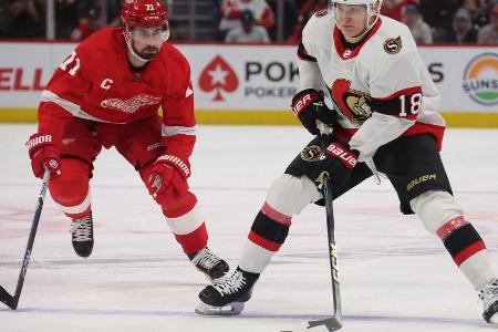 Stützle-Tor zu wenig für Ottawa - Seider-Assists ohne Lohn Stützle-Tor zu wenig für Ottawa - Seider-Assists ohne Lohn