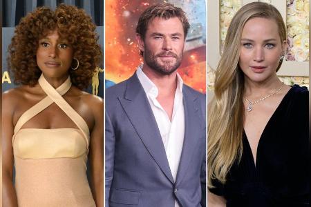 Jennifer Lawrence und weitere Stars proben für die Oscars Jennifer Lawrence und weitere Stars proben für die Oscars