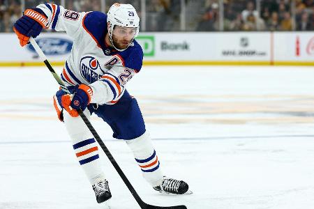 Auch ohne Draisaitl als Scorer: Oilers siegen wieder Auch ohne Draisaitl als Scorer: Oilers siegen wieder