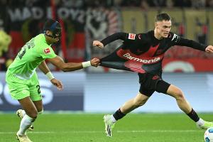 Bayer klar auf Titelkurs: Zaubertore auch gegen Wolfsburg