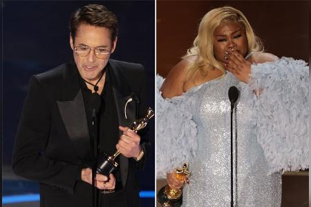 Nebendarsteller-Oscars: Robert Downey Jr. gewinnt im dritten Anlauf Nebendarsteller-Oscars: Robert Downey Jr. gewinnt im dritten Anlauf