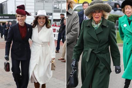 Trotz Familien-Drama: Königin Camilla strahlt beim Pferderennen Trotz Familien-Drama: Königin Camilla strahlt beim Pferderennen