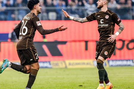 2. Liga: St. Pauli und Kiel auf Aufstiegskurs 2. Liga: St. Pauli und Kiel auf Aufstiegskurs