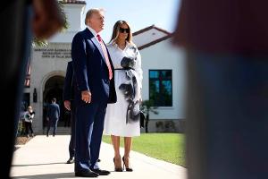 Nach dem Tod ihrer Mutter: Melania Trump zeigt sich wieder