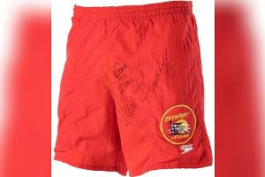 David Hasselhoffs "Baywatch"-Badehose hängt jetzt in deutschem Museum