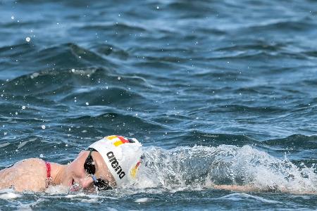 Freiwasser: Beck sichert sich mit Staffel Weltcup-Bronze Freiwasser: Beck sichert sich mit Staffel Weltcup-Bronze