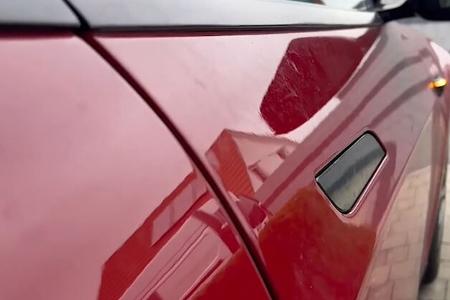 Tesla Model S Nach-Facelift Türgriffe außen
