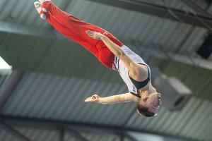 Trampolinturnen: Vogel sichert deutschen Olympia-Quotenplatz
