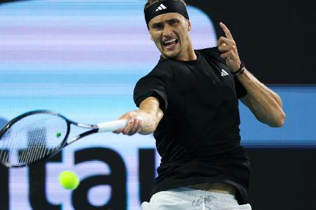 Zverev mühelos ins Viertelfinale von Miami Zverev mühelos ins Viertelfinale von Miami