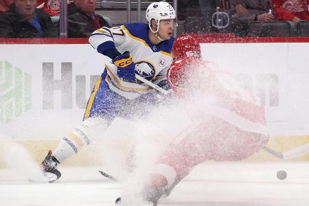 NHL: Peterka trifft bei Buffalo-Sieg NHL: Peterka trifft bei Buffalo-Sieg