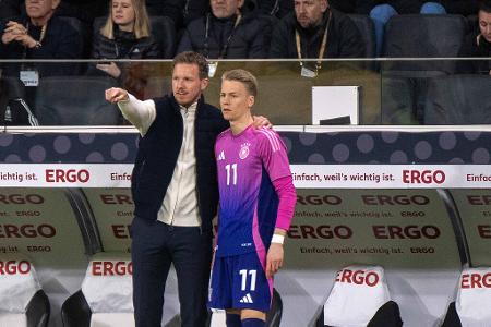 Chris Führich - Note: 2,5 - In beiden Spielen als Joker eingesetzt. Agierte mit großem Elan. Durch sein Tempo ein stetiger Unruhestifter in der gegnerischen Hälfte. Dürfte somit auf den EM-Zug aufspringen.