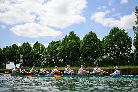 Deutschland-Achter mit alten Stützen ins Olympia-Jahr Deutschland-Achter mit alten Stützen ins Olympia-Jahr