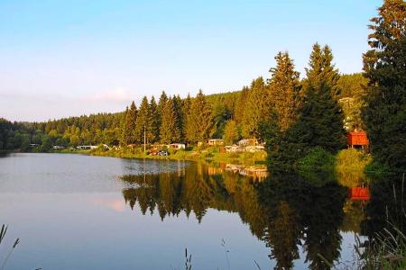 Idyllischer Campingplatz bei Kreuzeck.