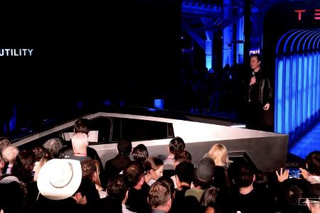 Tesla Cybertruck Delivery Event