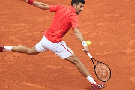 Djokovic gelingt souveräner Start in Sandplatzsaison Djokovic gelingt souveräner Start in Sandplatzsaison