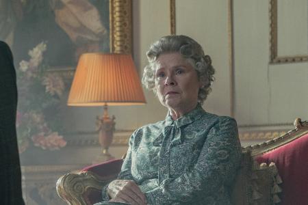 Imelda Staunton tut sich schwer, die Kleider der Queen abzulegen Imelda Staunton tut sich schwer, die Kleider der Queen abzulegen