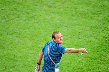 Proteste in Brasiliens Frauenfußball gegen Santos-Coach Proteste in Brasiliens Frauenfußball gegen Santos-Coach