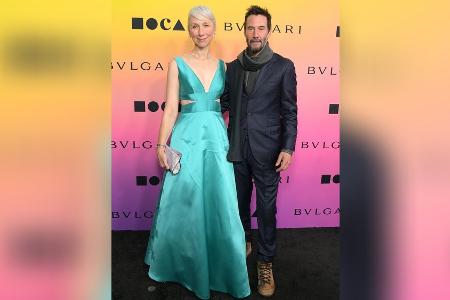 Keanu Reeves und Alexandra Grant: Verliebter Pärchenauftritt Keanu Reeves und Alexandra Grant: Verliebter Pärchenauftritt