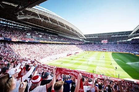 EM-Spiel in Leipzig - Stadion
