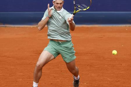 ATP-Turnier in München: Marterer verpasst Überraschung ATP-Turnier in München: Marterer verpasst Überraschung