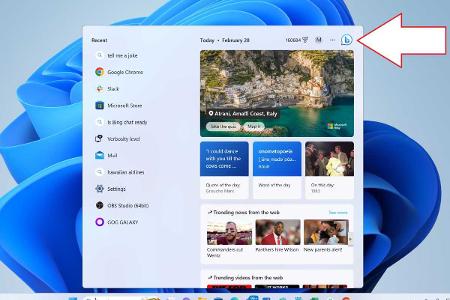 Windows 11 verband im Jahr 2023 Spaß und Intelligenz im Suchfeld, wie in diesem Screenshot mit Bing zu sehen ist. Heute wurde es jedoch durch eine schlichtere Copilot-Oberfläche ersetzt. Gibt es eine Möglichkeit, dass Microsoft beide Aspekte miteinander verbindet?