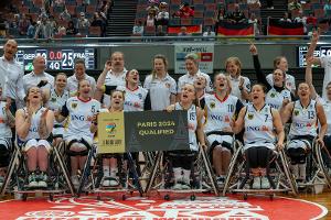 Rollstuhl-Basketballerinnen für Paris qualifiziert