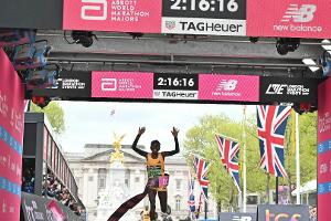 London: Jepchirchir mit Marathon-Weltrekord, Bekele Zweiter