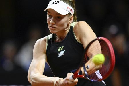 Tennis: Rybakina gewinnt Titel in Stuttgart Tennis: Rybakina gewinnt Titel in Stuttgart