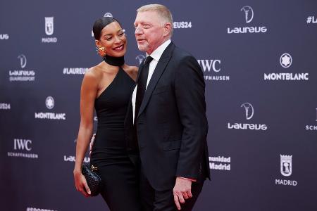 Boris Becker und Lilian zeigen sich verliebt auf dem roten Teppich Boris Becker und Lilian zeigen sich verliebt auf dem roten Teppich
