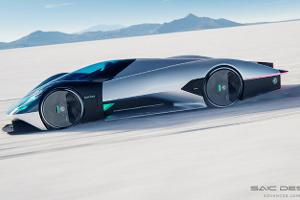 MG EXE181 Concept Elektro-Sportwagen
