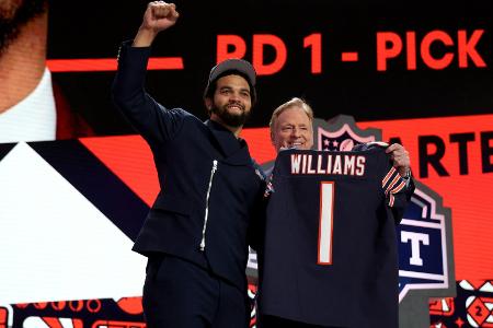 NFL: Chicago draftet Quarterback Williams als Nummer eins NFL: Chicago draftet Quarterback Williams als Nummer eins