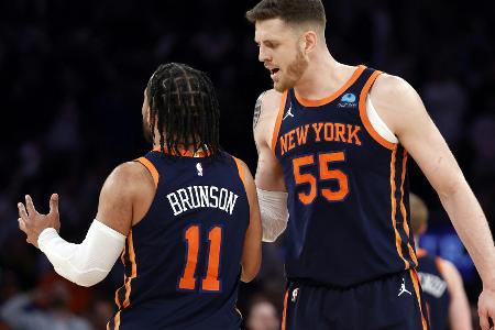 Hartenstein mit Foulproblemen - Matchbälle für die Knicks Hartenstein mit Foulproblemen - Matchbälle für die Knicks