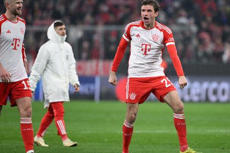 Champions League: Besonderes Jubiläum für Müller Champions League: Besonderes Jubiläum für Müller