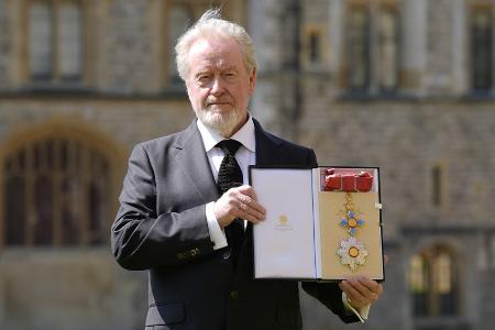 Regisseur Ridley Scott erhält den höchsten britischen Verdienstorden Regisseur Ridley Scott erhält den höchsten britischen Verdienstorden