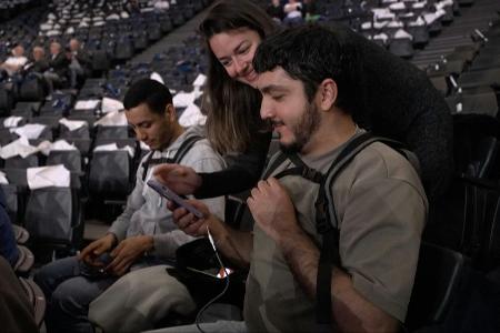 Vibrierende Westen und Tablets: Barrierefreiheit bei Olympia Vibrierende Westen und Tablets: Barrierefreiheit bei Olympia