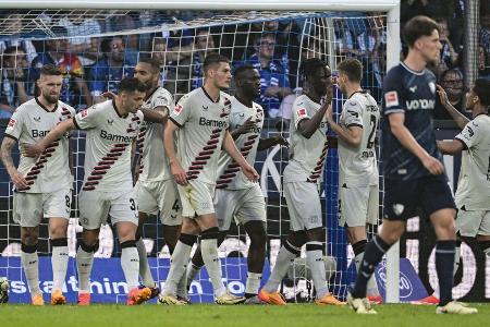 Leverkusen schlägt Bochum und lässt den VfL zittern Leverkusen schlägt Bochum und lässt den VfL zittern